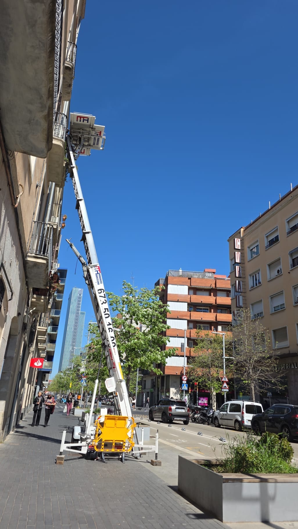 Mudanza en Altura